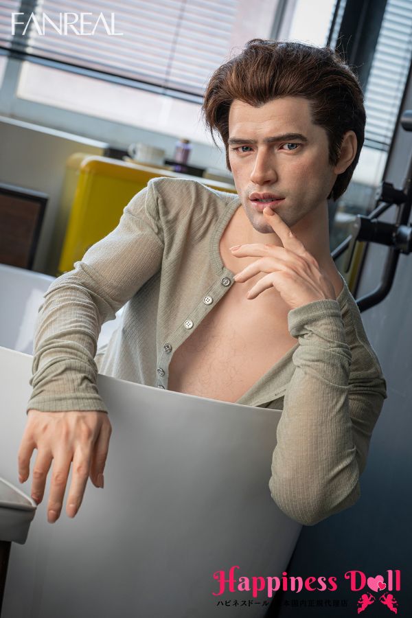 FANREAL 173cm Carterヘッド バスト平ら 等身大 フルシリコン ラブドール ダッチワイフ 高級