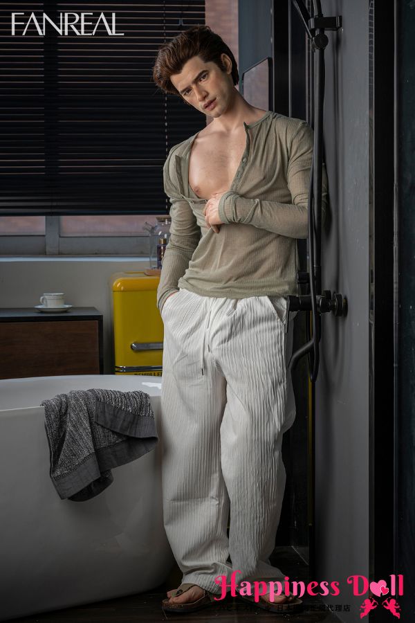 FANREAL 173cm Carterヘッド バスト平ら 等身大 フルシリコン ラブドール ダッチワイフ 高級