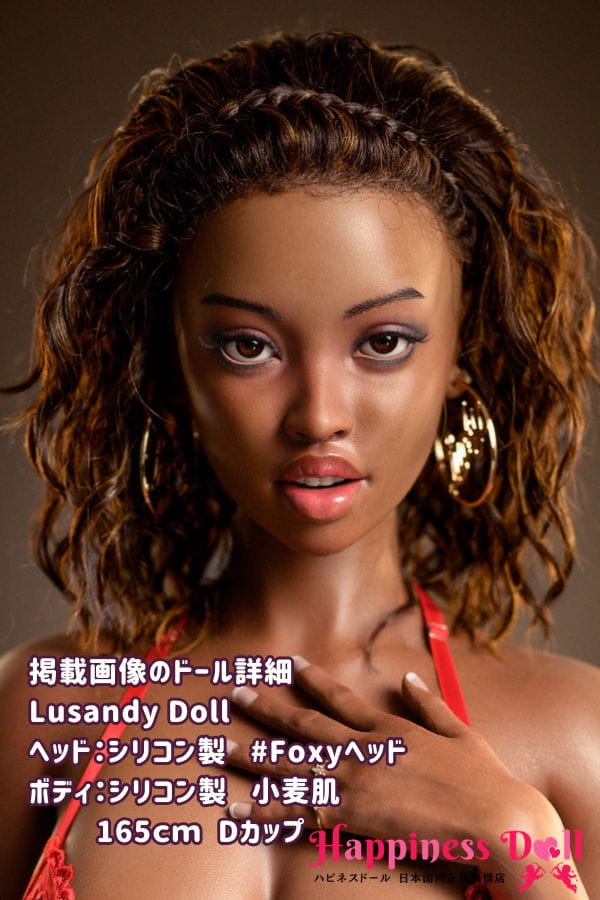 Lusandy Doll 165㎝ #Foxyヘッド Dカップ クール フルシリコン ラブドール ダッチワイフ 高級